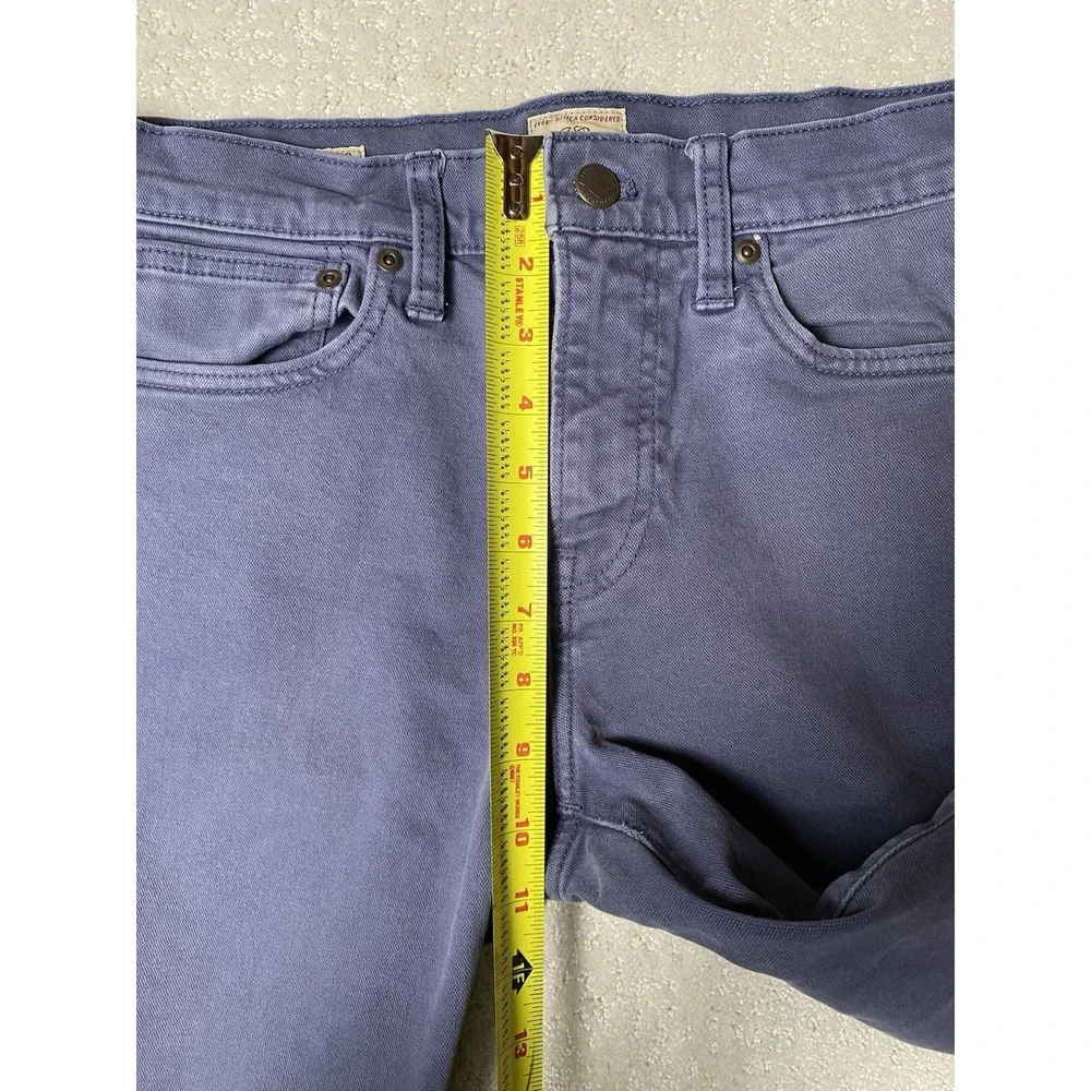 J Crew 484 Slim Lavender Purple Chino Pants Mens Kurabo Japanese Fabric 32x32